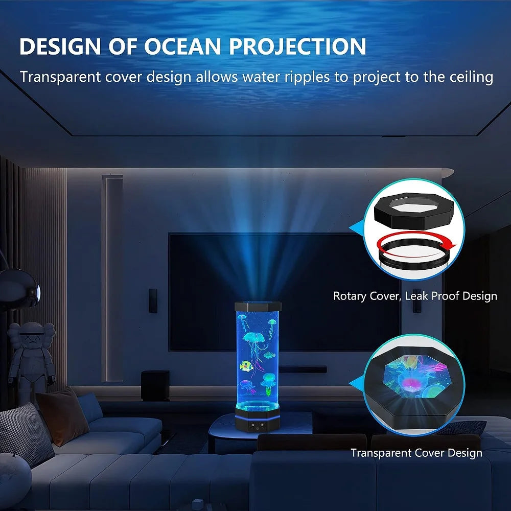 Premium Jellyfish Tank Lamp with Projector